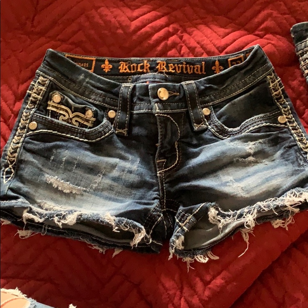 rock revival shorts